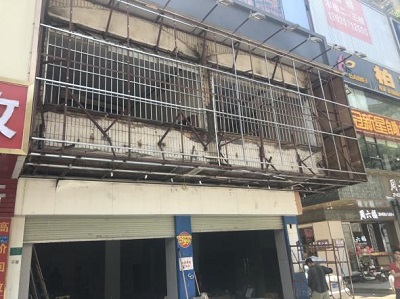 廣告牌正門頭立面圖