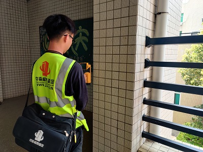 房屋安全鑒定現場